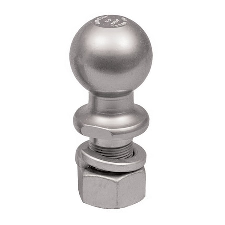 Husky Towing Husky Towing 32913; 2 Inch Hitch Ball; 7500 lb Capacity; 1 Inch Shank; Chrome 32913